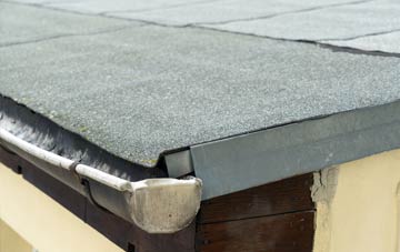 repair or replace Rowland flat roofing?